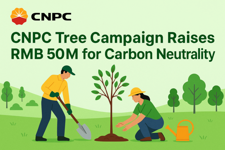 Tree Planting Drive for Carbon Neutrality Raises RMB 50 Million