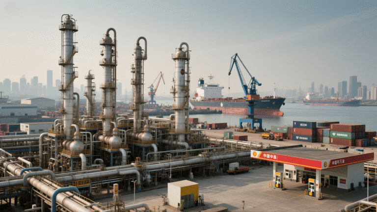 China’s Oil Refiners Ramp Up Exports Amid Weak Domestic Demand
