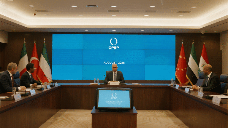 OPEC+ Approves 547,000 bpd Production Hike for September 2025