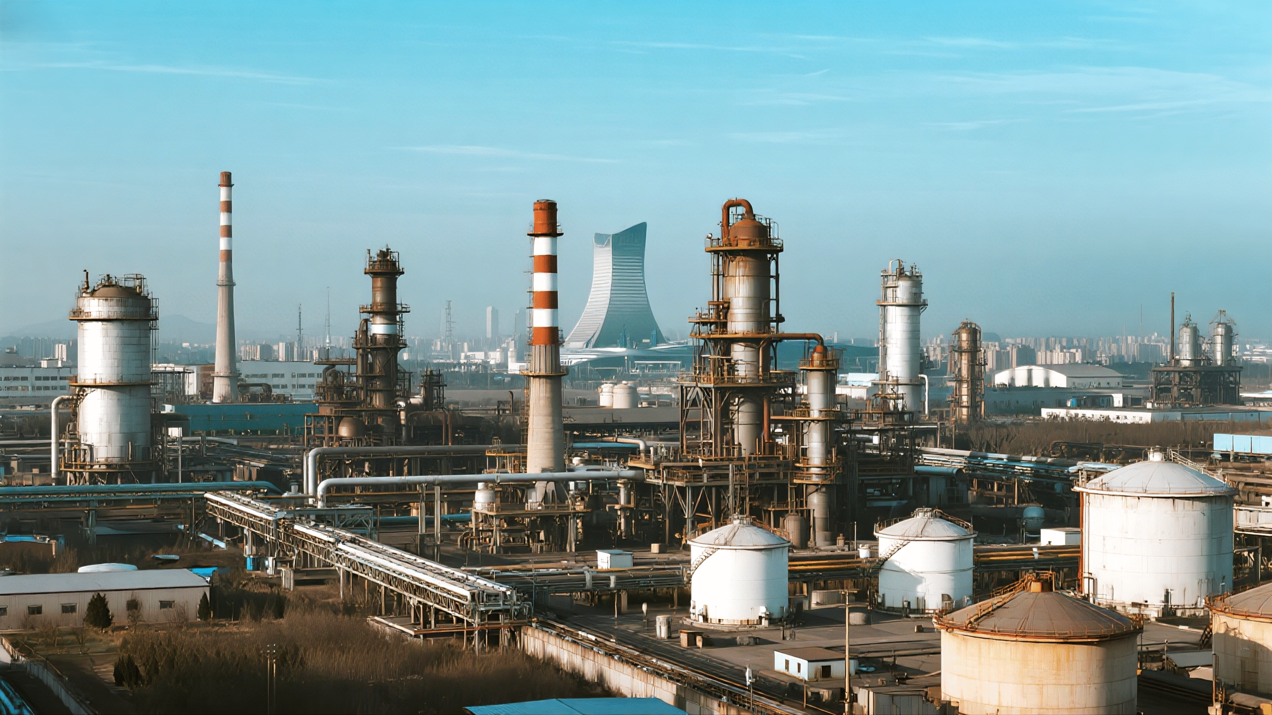 Chinese oil refinery transitioning toward modern petrochemical production